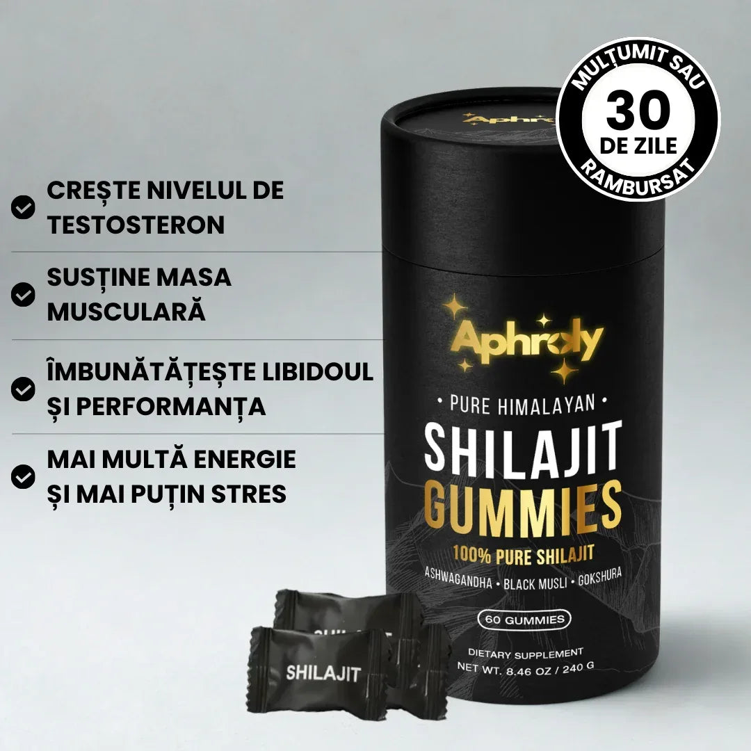 Abonament Gume cu Shilajit Pur din Himalaya – Aphroly® - Aphroly RO