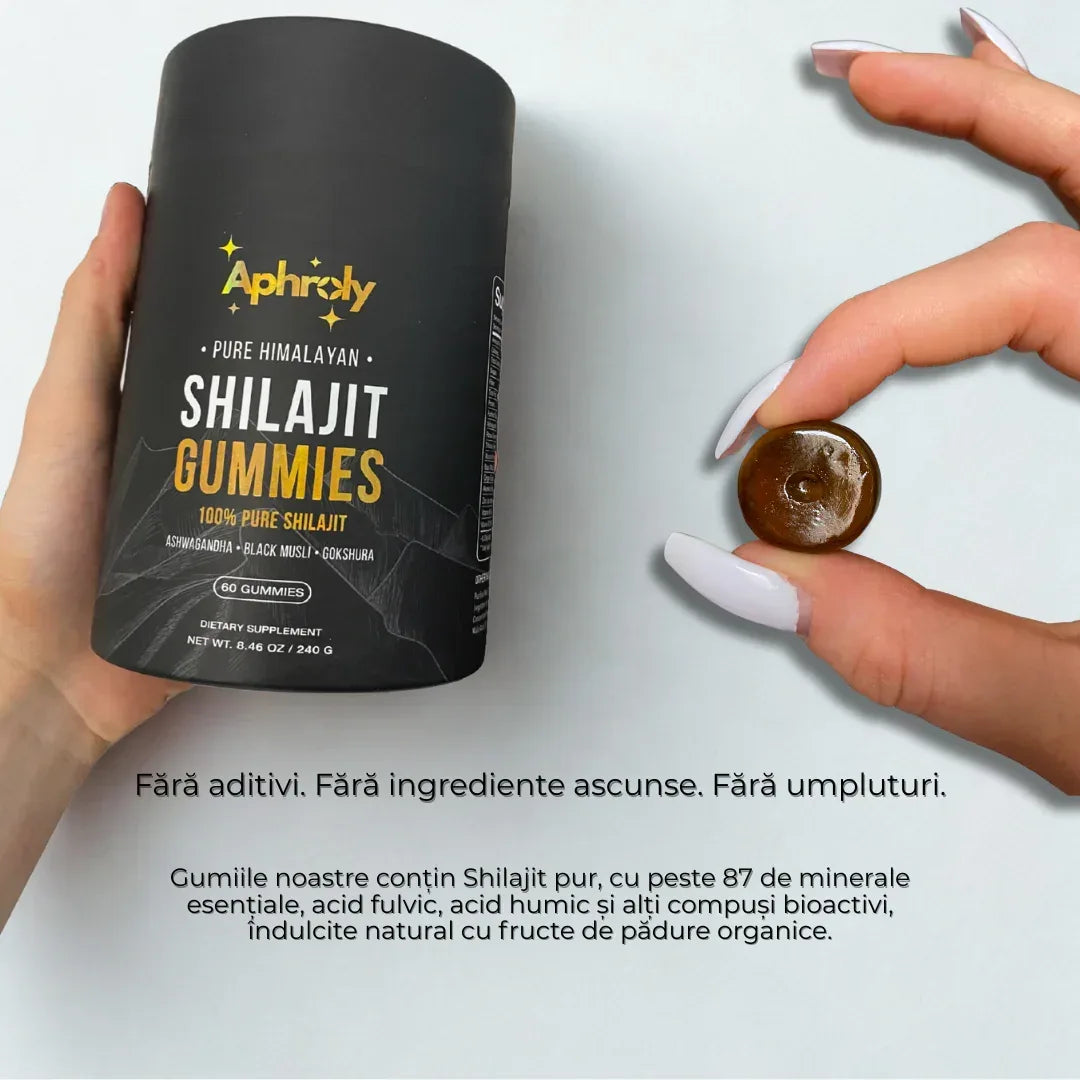 Abonament Gume cu Shilajit Pur din Himalaya – Aphroly® - Aphroly RO